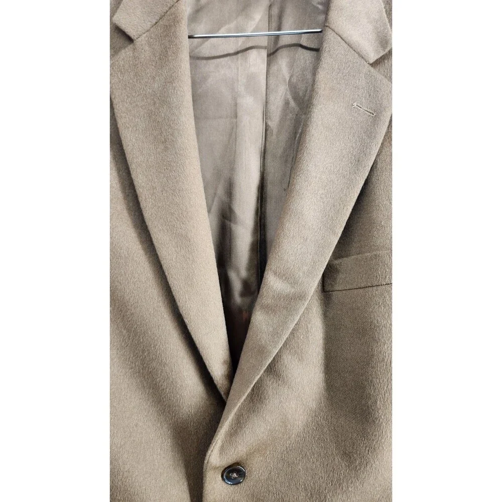 Patrick James 100% Cashmere 44R Brown Conner SC‎ Sports Coat Blazer